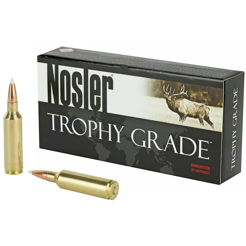 NOSLER 270 WSM 140 Grain AccuBond Ammunition - 20 Rounds/200 Rounds