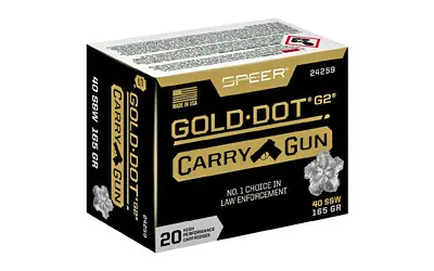 Springfield Gold Dot Carry Gun .40 S&W 165gr Hollow Point