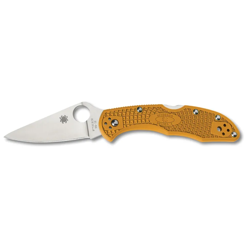 Spyderco Delica 4 Orange 2.9" Folding Knife
