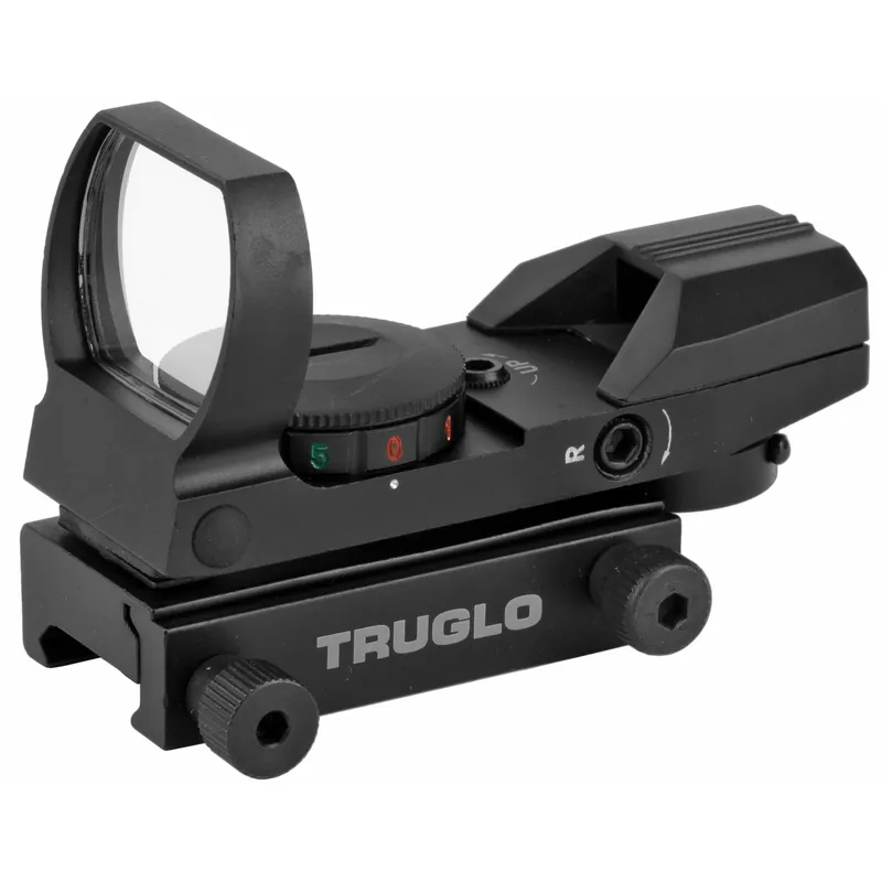 TRUGLO Black Open Red Dot Sight with 4 Reticle Options