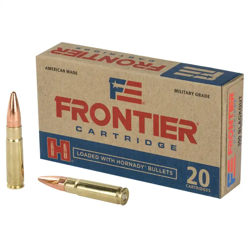 FRONTIER 300 Blackout 125 Grain FMJ Ammunition - 20 Rounds