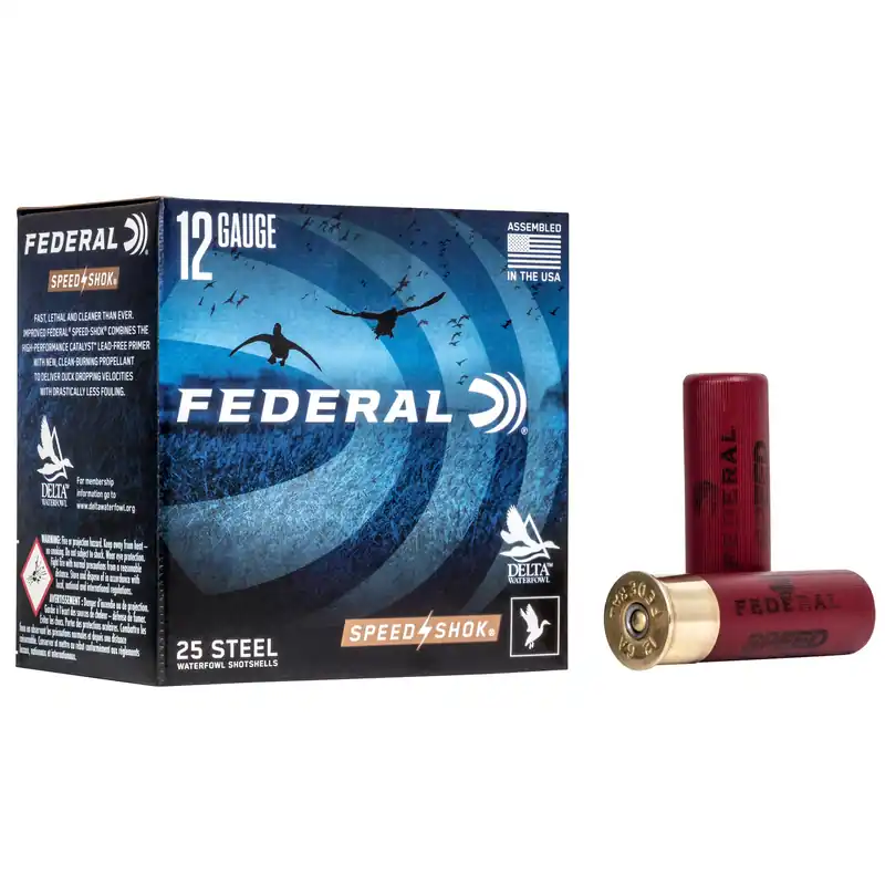 Federal Speed-Shok 12 Gauge 3" BB Shotgun Shells - 25 Rounds per Box, 250 Rounds per Case