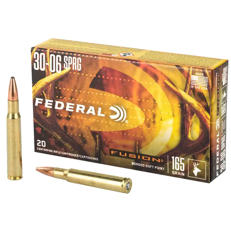 FUSION 3006 165GR Ammunition - 20 Rounds per Box, 200 Rounds per Case