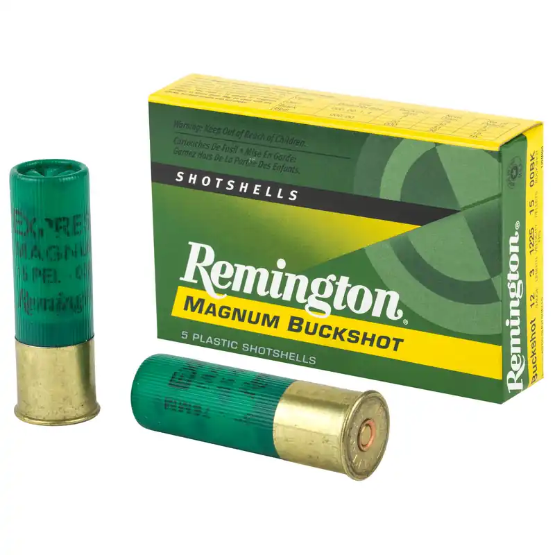 Remington Express Magnum 12 Gauge 3" 00 Buckshot 5 Rounds/250 Rounds Case