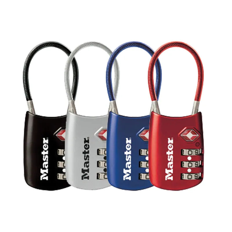 TSA Approved Masterlock Combination Padlock - Single Unit