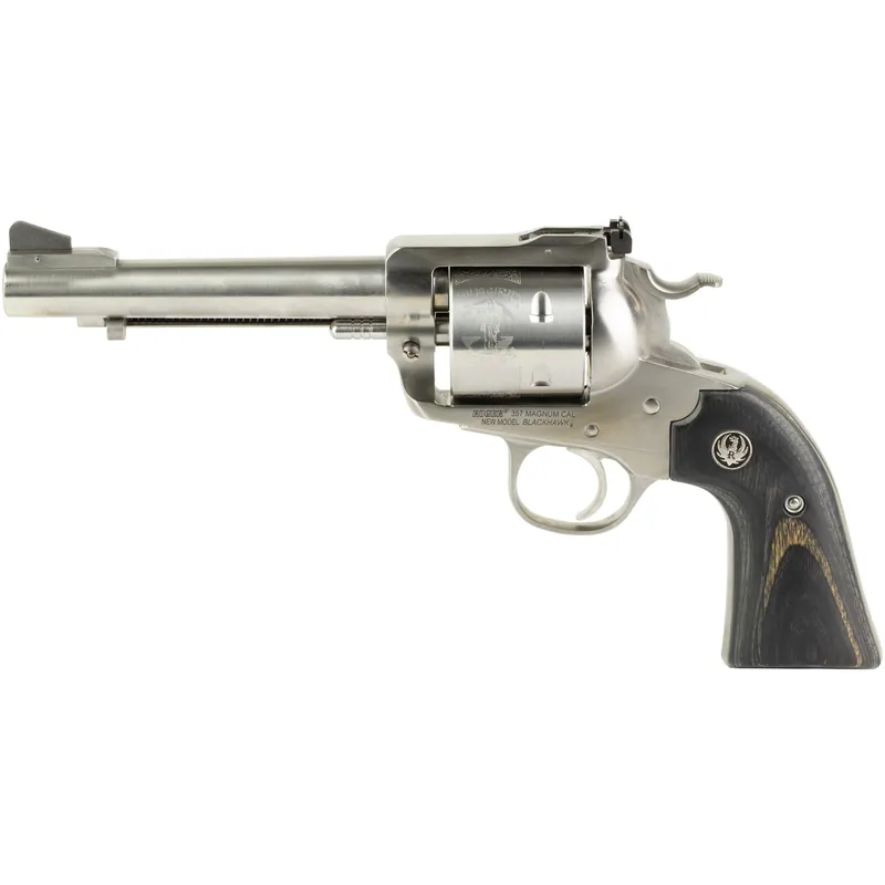 Ruger Blackhawk .357 Magnum/9mm 5.5" Stainless 6-Round Revolver