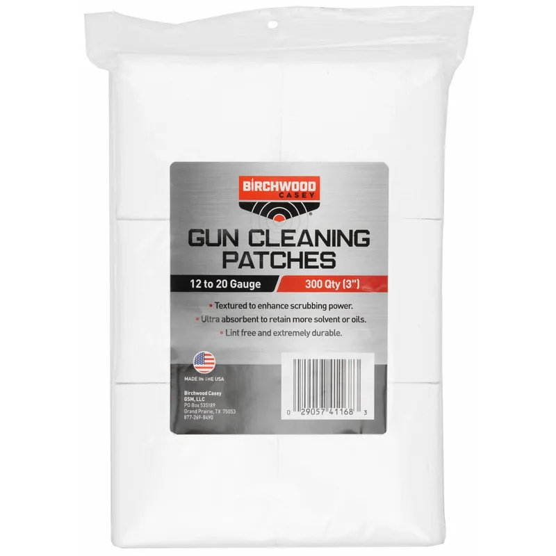 B/C 3" Patches for 12-20 Gauge, Pack of 300