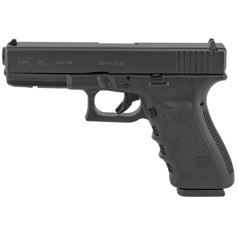 GLOCK 20SF Gen3 10mm Pistol with 15-Round Capacity and 2 Magazines