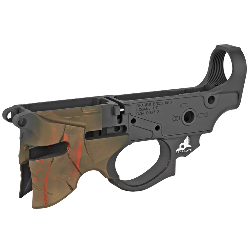 SHARPS GEN2 OVERTHROW BILLET LOWER RECEIVER BRONZE