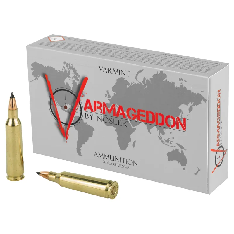 NOSLER VG 22-250 55GR FB TIP Ammunition 20/200