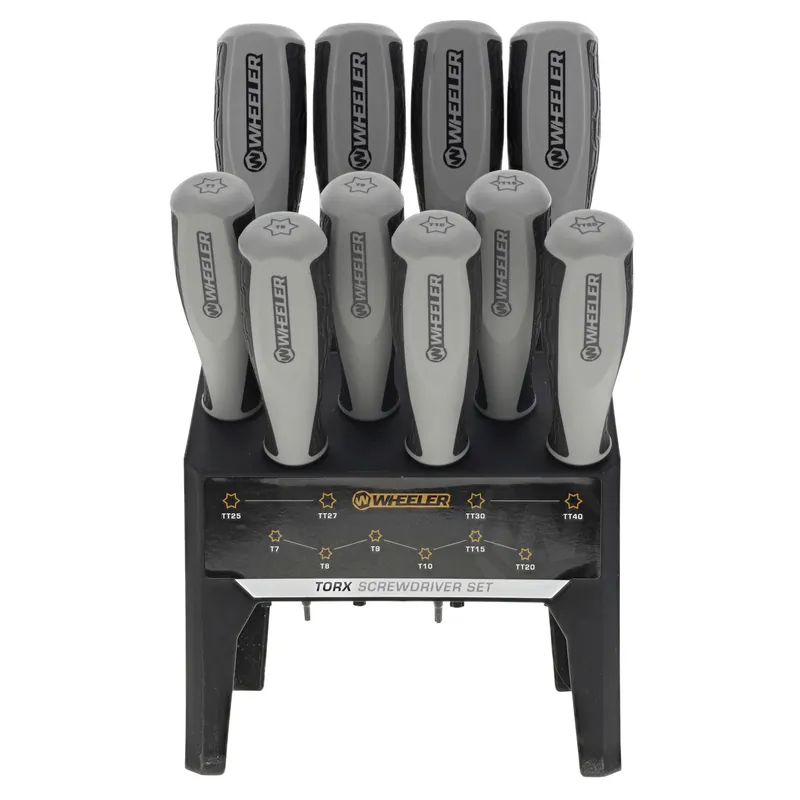 10-Piece Torx Bench Driver Set by Wheeler
