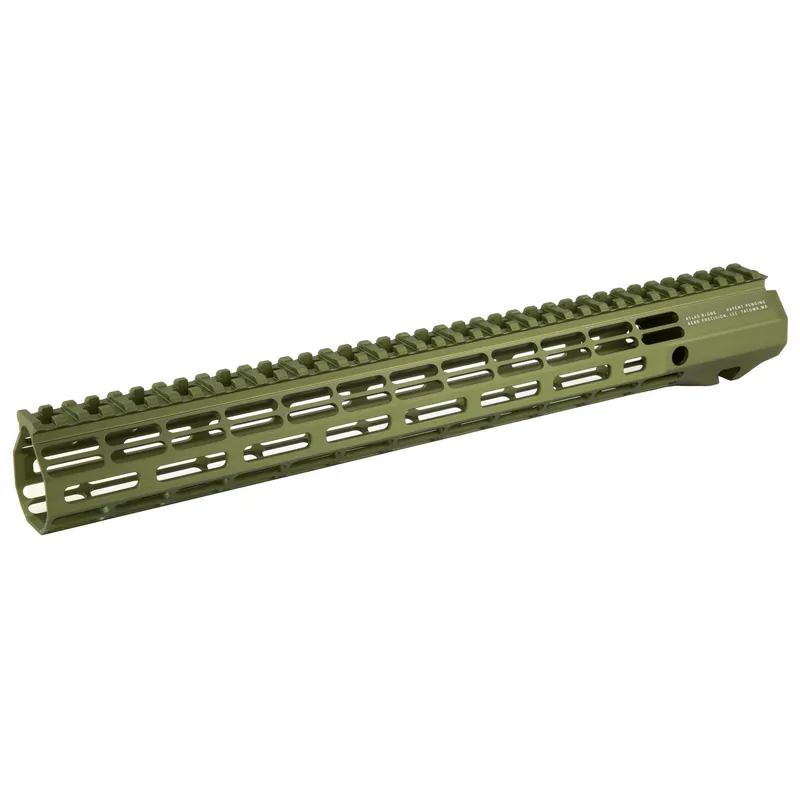 AERO 15" Atlas R-One AR15 Handguard in Olive Drab Green