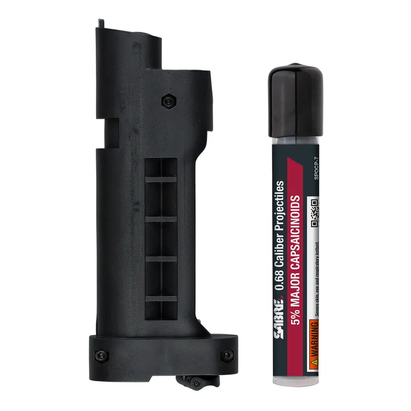 SABRE Compact Pistol Magazine and Live Projectiles