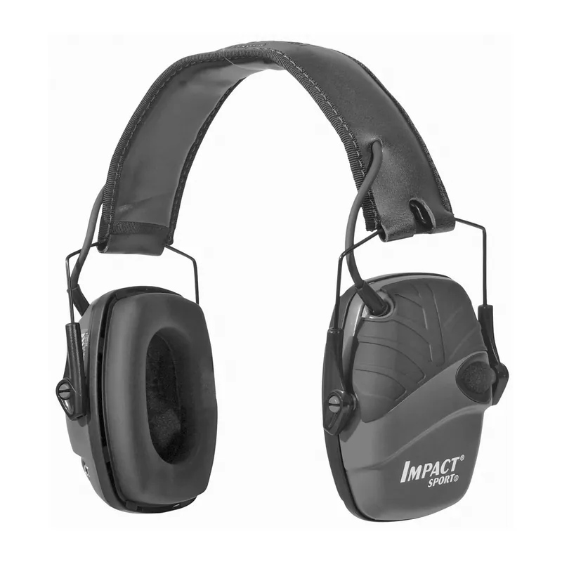 Deluxe Black Impact Sport Headband