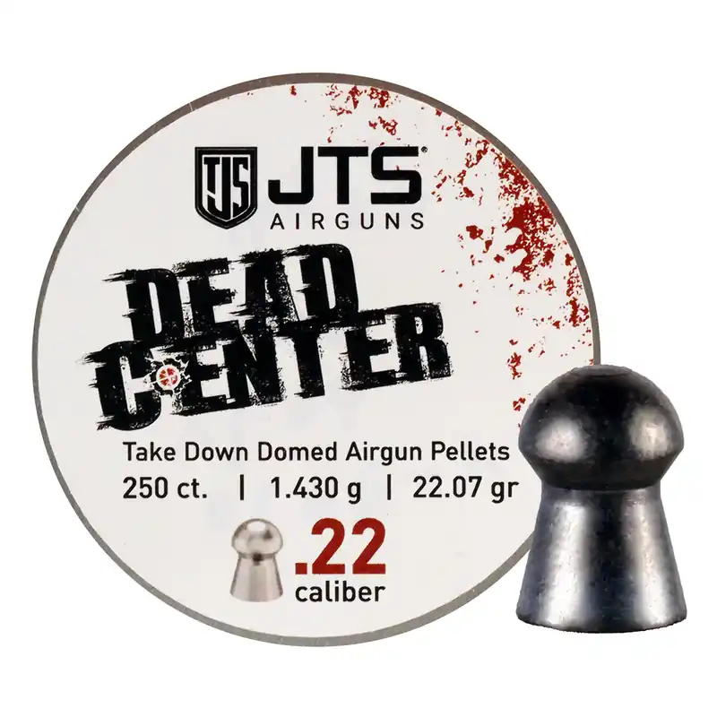 JTS .22 Caliber 22-Grain Domed Pellets - 250 Count