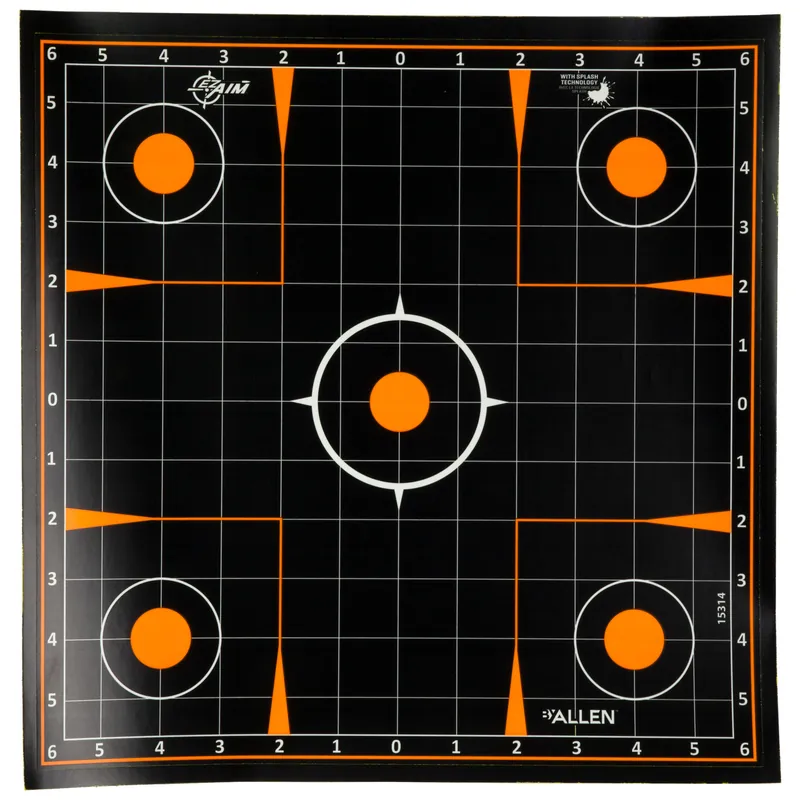ALLEN EZ AIM SPLASH SIGHT-IN TARGET 12X12