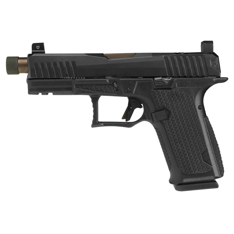 LWD Dusk 19 RMR 9mm Bronze Threaded Barrel Black