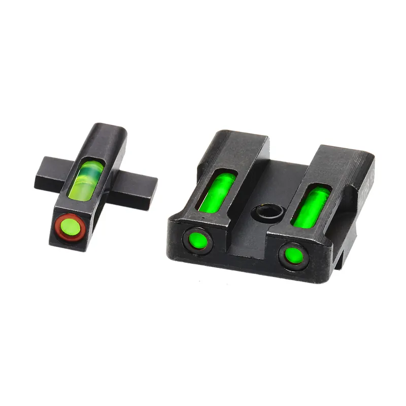 HIVIZ LiteWave H3 Night Sights for Springfield XD Green/Green Orange
