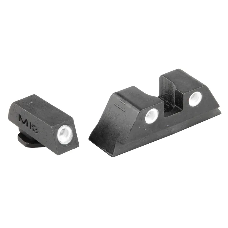 Meprolight Tru-Dot Night Sights for Glock Models 20, 21, 29, 30 - Green/Yellow