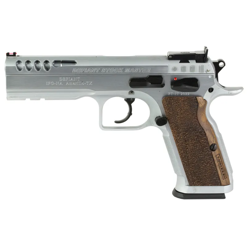 IFG Tanfoglio Stockmaster 9mm 4.75" Chrome