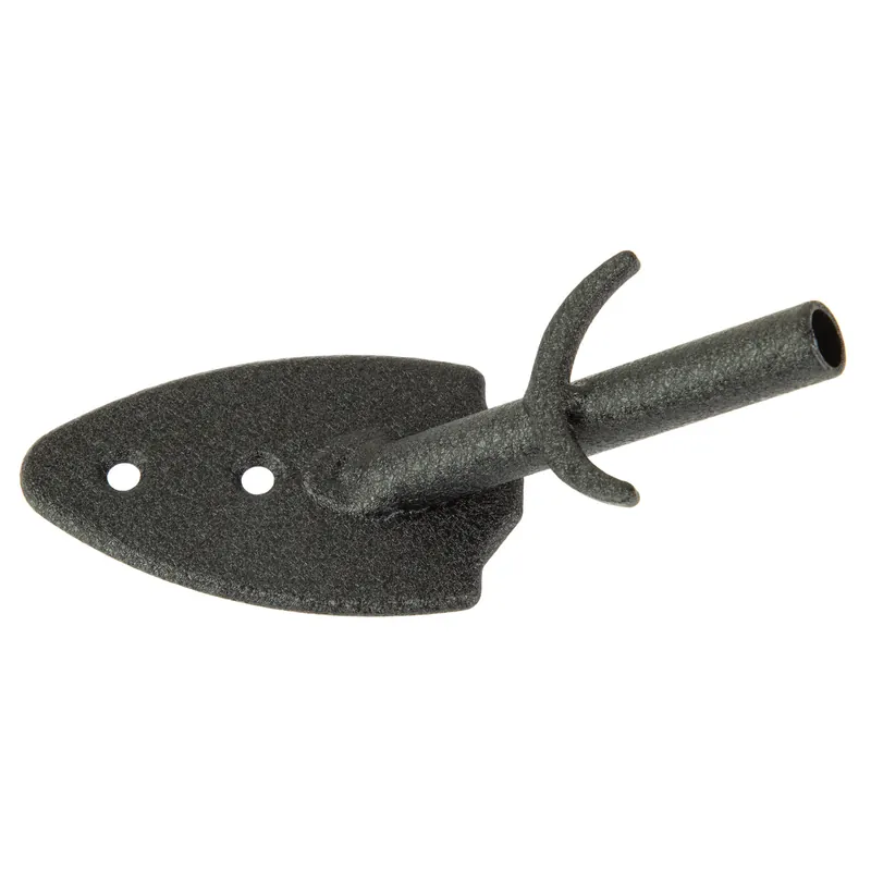 Flush Wall Mount for Skull Display - Black