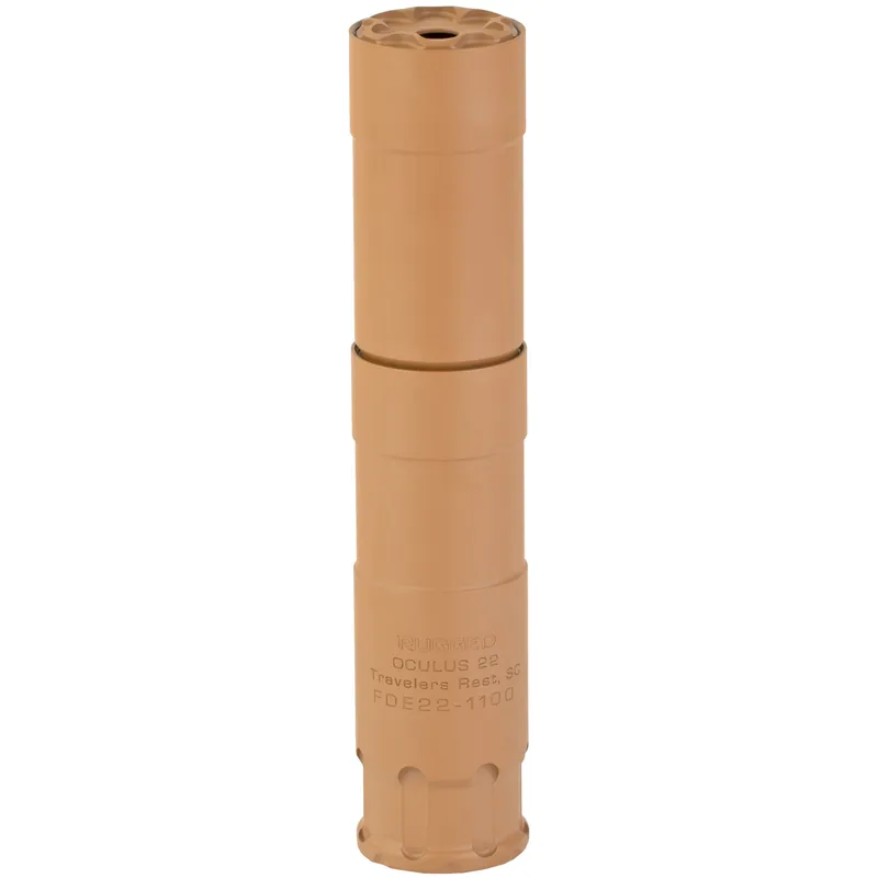 Rugged Oculus 22LR Modular Suppressor FDE