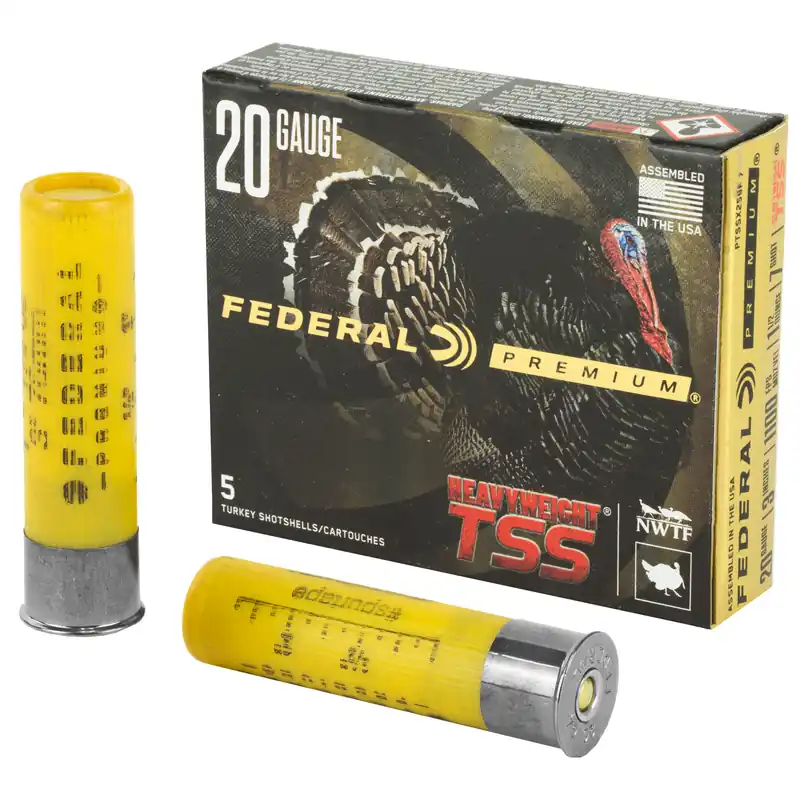 Federal Heavyweight TSS 20 Gauge 3" #7 Shot 5/50 Box