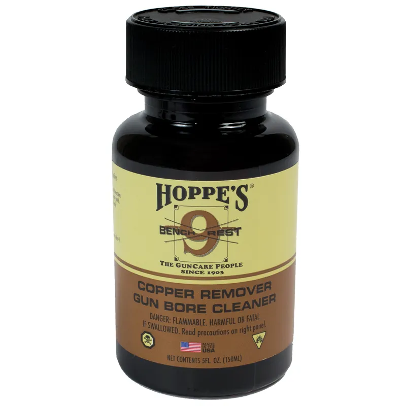 Hoppes #9 Bench Rest Solvent - 5oz Bottle