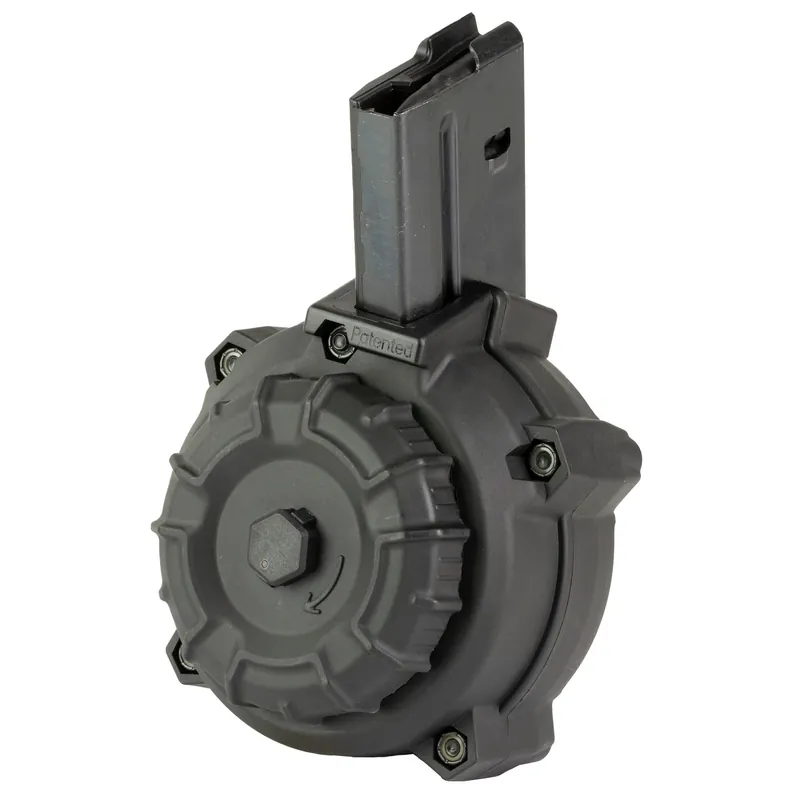 PROMAG AR15 7.62X39 50-Round Black Drum Magazine