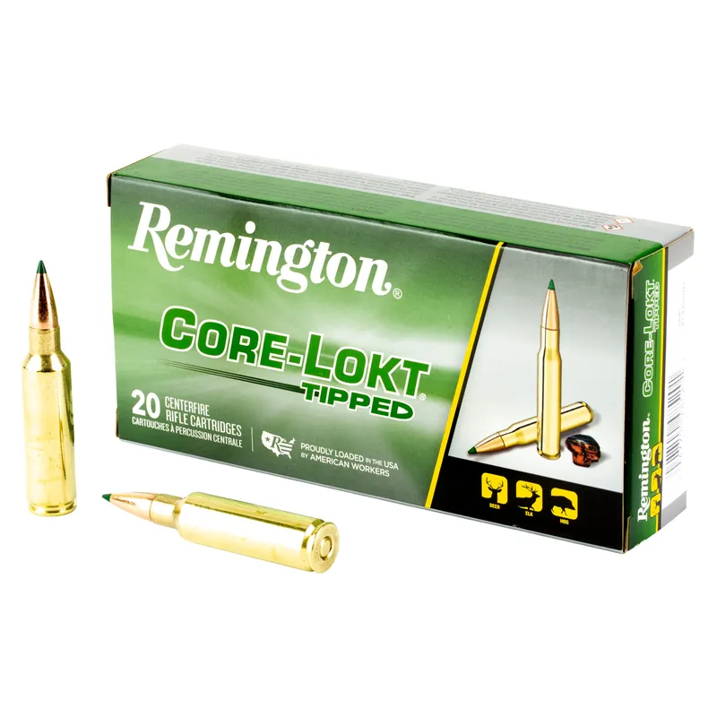 REM 300 WSM 150GR CLOK TIPPED Ammunition - 20 Rounds per Box, 200 Rounds Total
