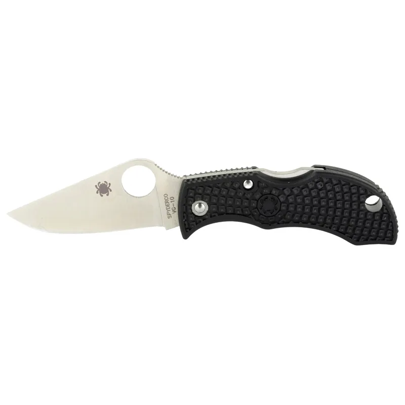 Spyderco Manbug Black FRN Plain Edge Knife