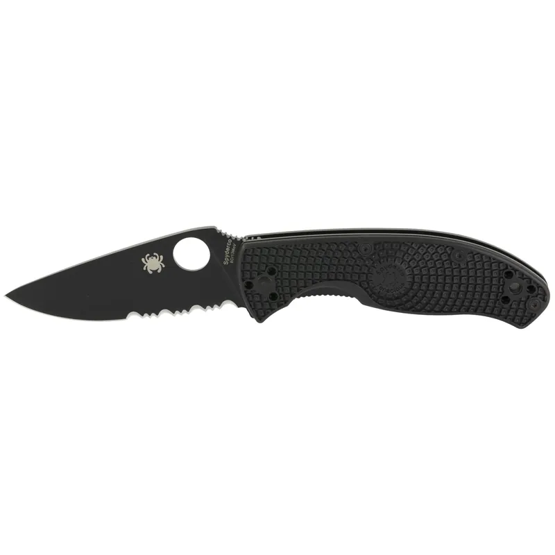 Spyderco Tenacious Lightweight 3.39" Black Folding Knife