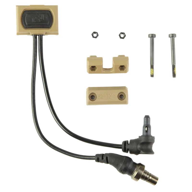 UNITY MODBTN LT SYNC SF/CRN 4.5" Flat Dark Earth