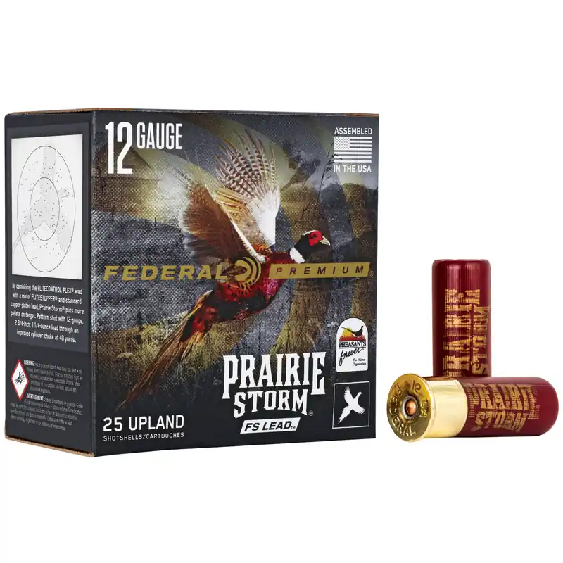 Federal Premium Storm 12 Gauge 2.75" #6 Lead 25 Rounds/250 Rounds Case