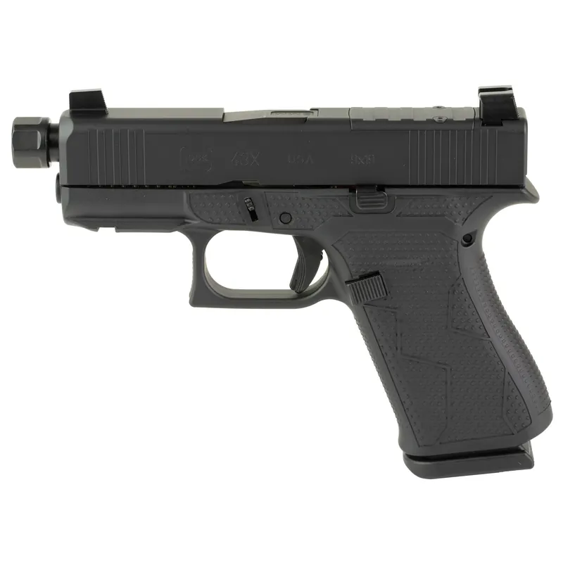 GLOCK 43X 9MM 10-Round Blackout Edition