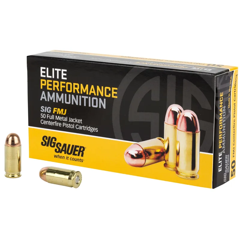 SIG AMMO 45ACP 230GR FMJ - 50 Rounds/1000 Rounds Available