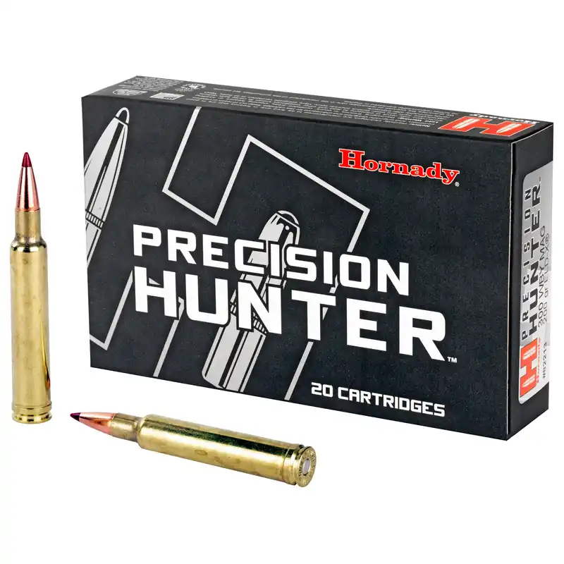 Hornady Precision Hunter 300 Weatherby Magnum 200 Grain ELD-X, 20 Rounds/200 Rounds