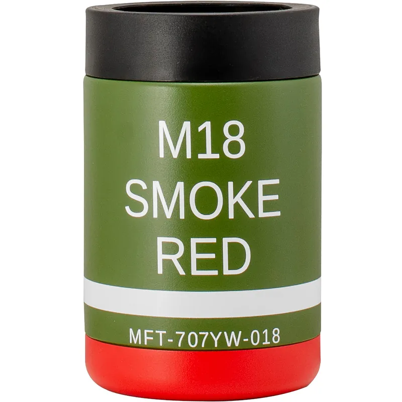 MFT M18 Red Smoke 12oz Can Cooler