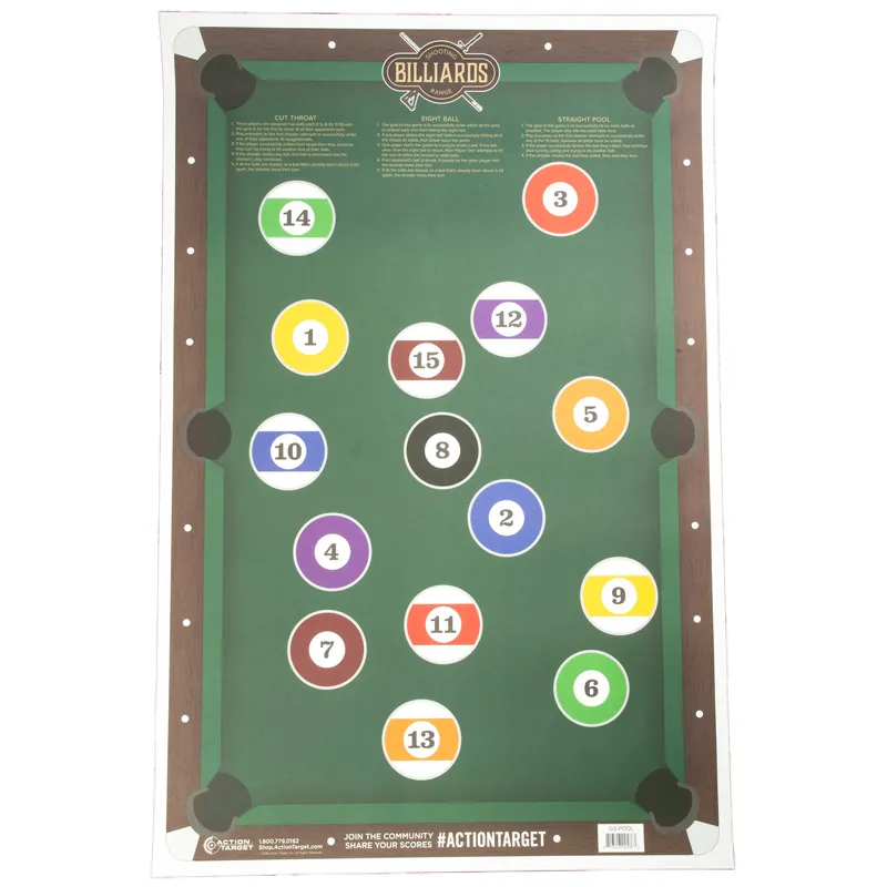 ACTION TGT Billiards Balls Set 100-Pack