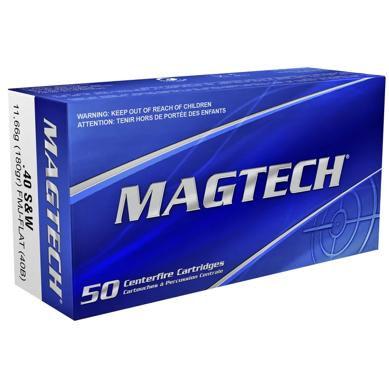 MAGTECH .40 S&W 180 Grain FMJ 1000 Rounds Case
