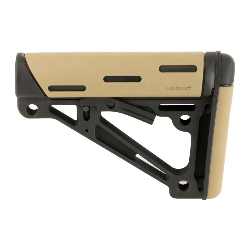 Hogue AR15 Mil-Spec Rubber Stock - Desert Tan