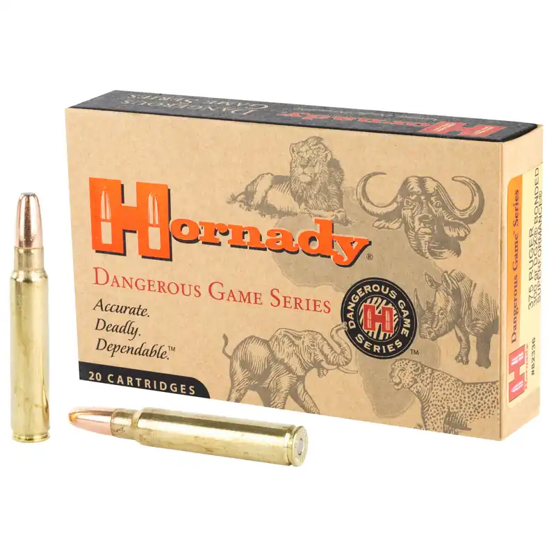 Hornady Dangerous Game 375 Ruger 300 Grain DGX Bonded 20/120