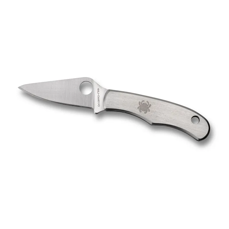 SPYDERCO BUG Stainless Steel Plain Edge 1.27" Knife