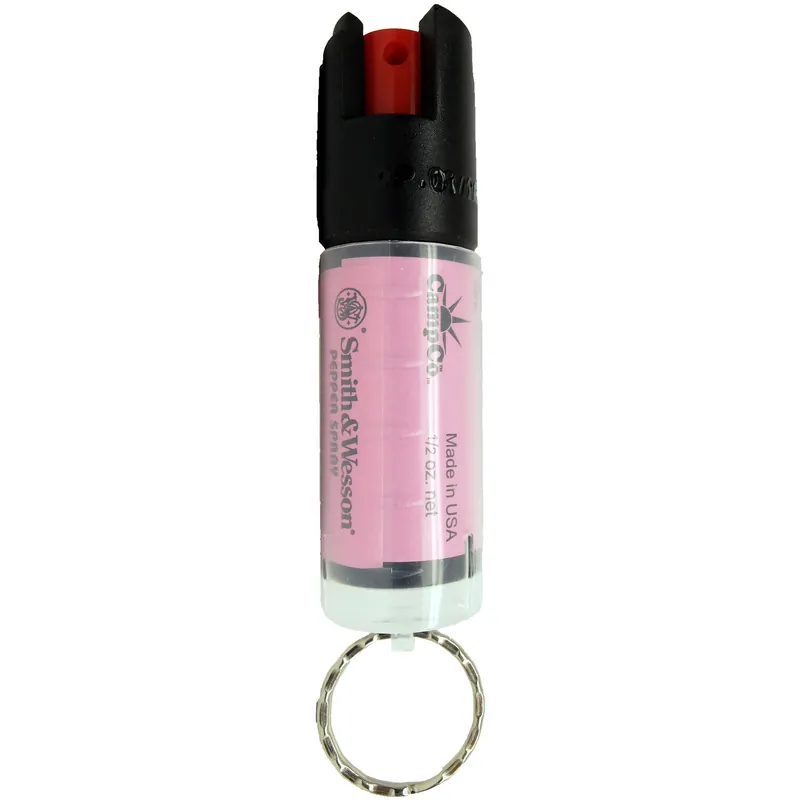 CBG S&W Pepper Spray 0.5oz Keychain Pink