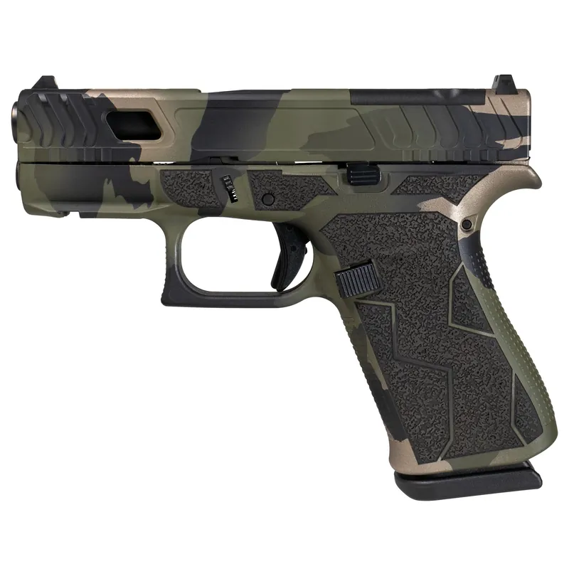 GLOCK 43X MOS 9MM 10RD M81 Torn Camo Pistol