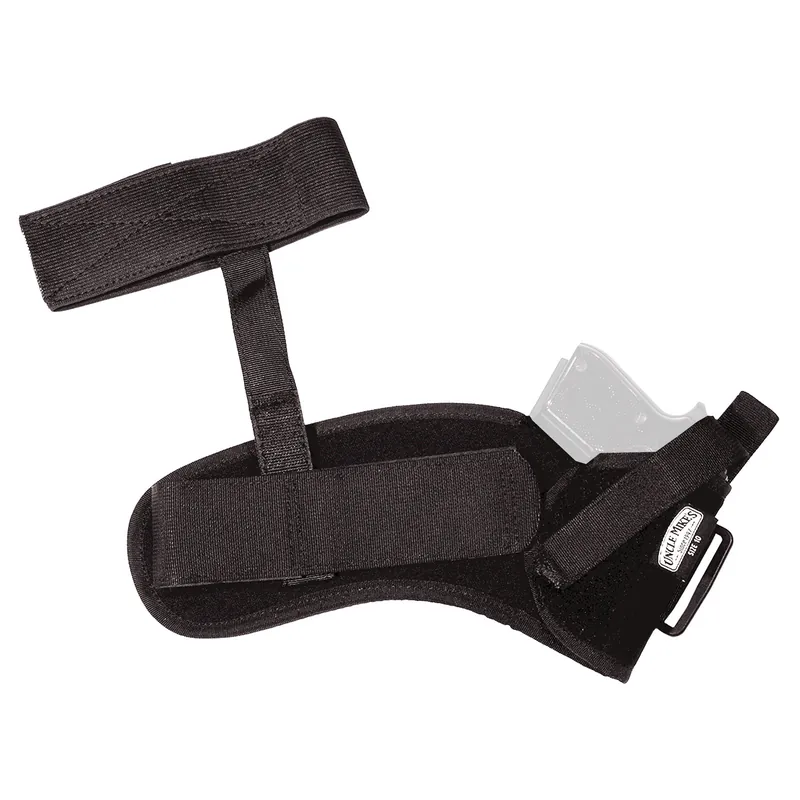 Uncle Mike's Black Ankle Holster Size 12 Right Handed
