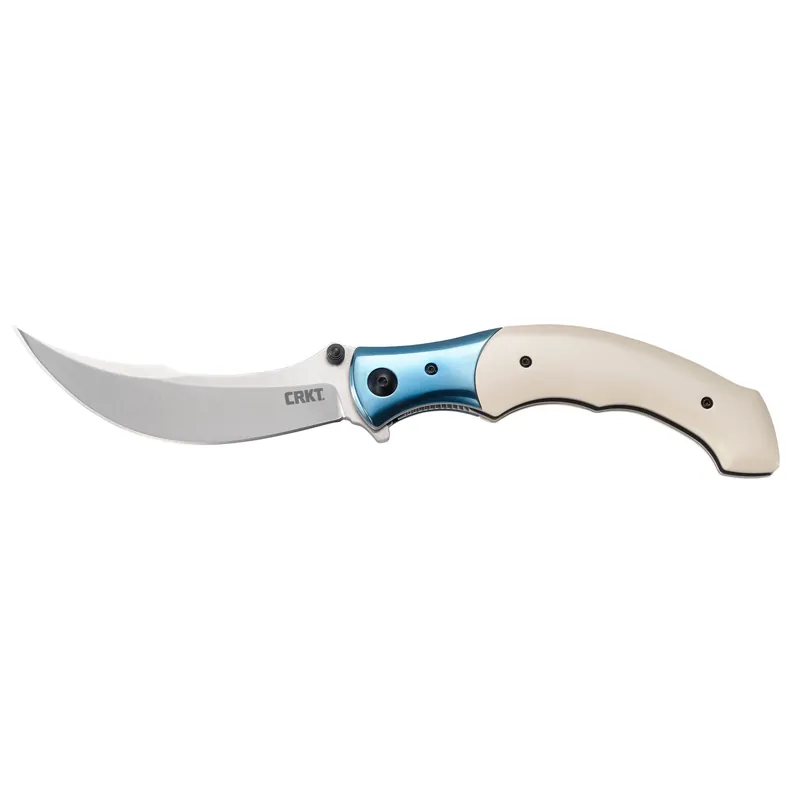 CRKT Ritual Ivory 4.37" Plain Edge Folding Knife