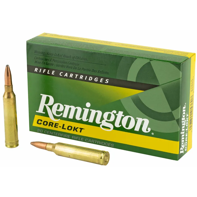 REM 7MM REM 175GR PSP CL Ammunition - 20 Rounds per Box, 200 Rounds per Case