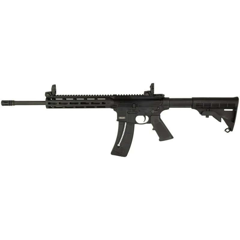 Smith & Wesson M&P15-22 .22LR Rifle 16.5" Barrel 25-Round Black Bundle