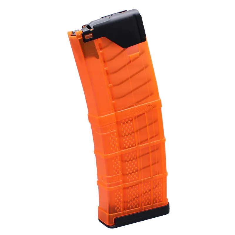 Lancer L5AWM 223 Remington 30-Round Translucent Orange Magazine